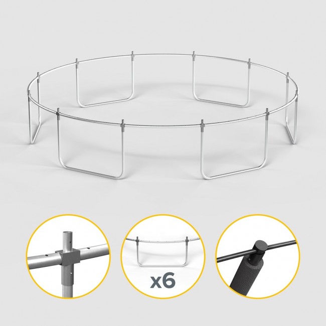 REBEL ACTIVE TRAMPOLINE PRO 14FT/427CM