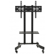TV trolley stand Maclean, professional, on wheels, max 32-65 TV trolley stand Maclean, professional, on wheels, max 32-65