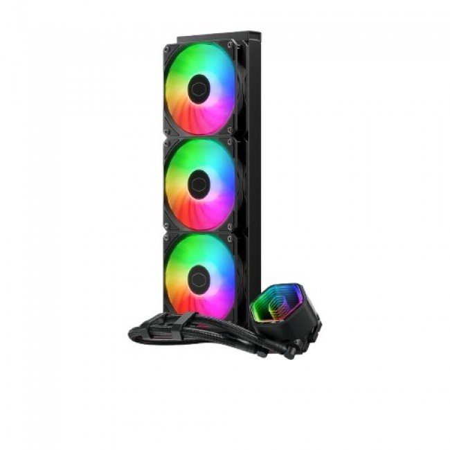 Cooler Master MasterLiquid 360 Core II Processor All-in-one liquid cooler 12 cm Black 1 pc(s)