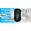 HATOR Pulsar 3 Wireless, white - Optical Yellow 100M Switches PixArt PMW 3311 (HTM631) HATOR Pulsar 3 Wireless, white - Optical Yellow 100M Switches PixArt PMW 3311 (HTM631)