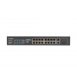 Lanberg RSFE-16P-2C-250 network switch Unmanaged Gigabit Ethernet (10/100/1000) Power over Ethernet (PoE) 1U Black