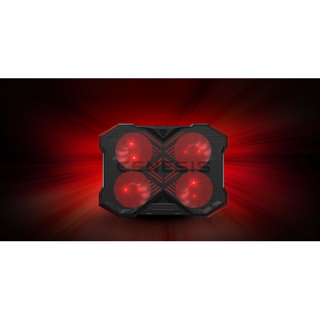 GENESIS Oxid 260 laptop cooling pad 43.9 cm (17.3 GENESIS Oxid 260 laptop cooling pad 43.9 cm (17.3