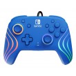 PDP Afterglow Wave Blue USB Gamepad Analogue / Digital Nintendo Switch, Nintendo Switch OLED