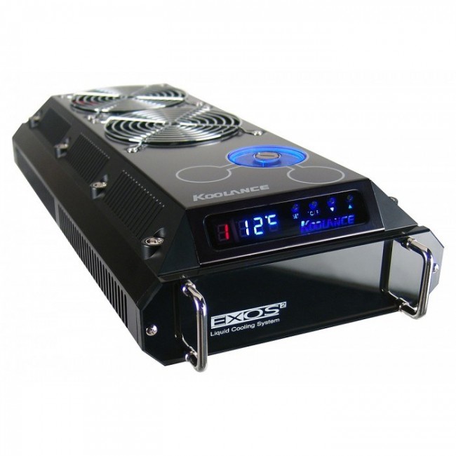 Koolance EX2-755 computer cooling system Liquid cooling kit 12 cm Black 1 pc(s)