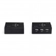 Lindy 300m Fibre Optic DisplayPort 1.2 and USB KVM Extender