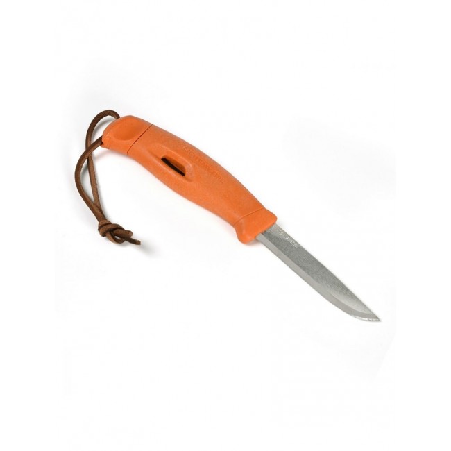 Light My Fire Swedish FireKnife Spark emergency fire starter Orange