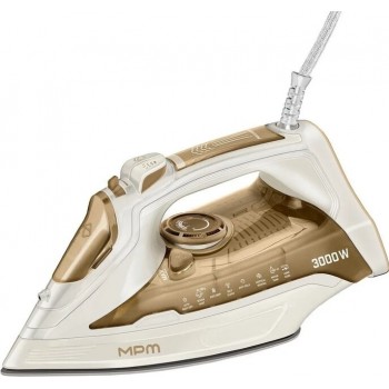 MPM MZE-31 Steam iron 3500 W Blue, Black