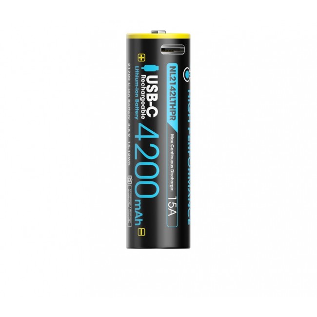 Nitecore NL2142LTHPR household battery Rechargeable battery 21700 Lithium-Ion (Li-Ion)