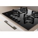 Indesit ING 61T/BK Black Built-in 59 cm Gas 4 zone(s)