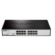 D-Link DGS-1016D/E network switch Unmanaged Black, Metallic