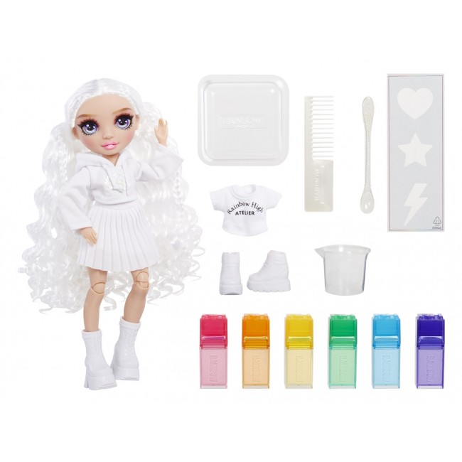 Rainbow High Watercolor & Create Fashion Doll, Purple Eyes Rainbow High Watercolor & Create Fashion Doll, Purple Eyes