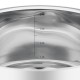 Resto Kitchenware Anser 4.4 L Round Black, Stainless steel