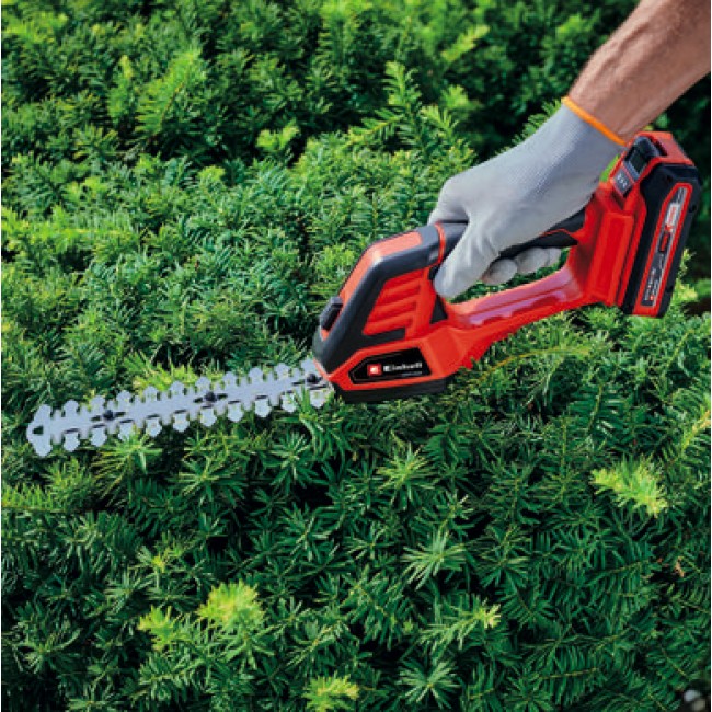 Einhell GE-CG 18/100 cordless grass shear 8 mm 18 V Lithium-Ion (Li-Ion) Black, Red Einhell GE-CG 18/100 cordless grass shear 8 mm 18 V Lithium-Ion (Li-Ion) Black, Red