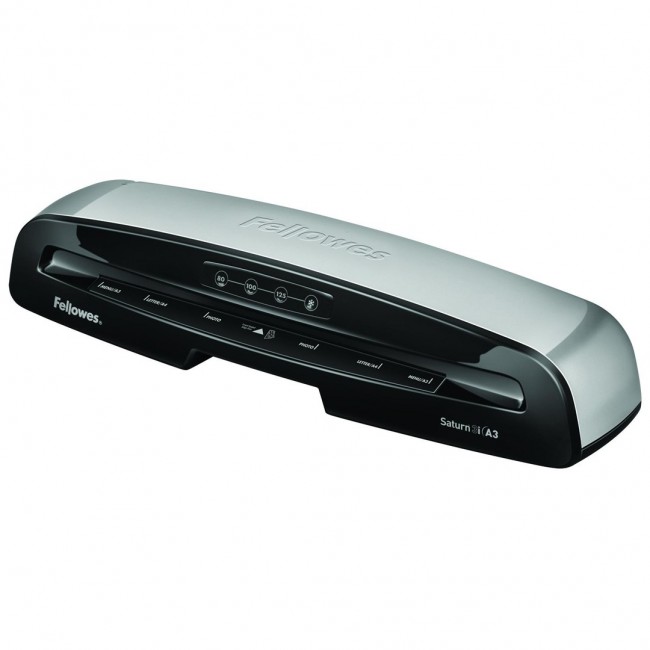 Fellowes Saturn 3i Cold/hot laminator 300 mm/min Black, Silver Fellowes Saturn 3i Cold/hot laminator 300 mm/min Black, Silver