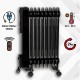 Electric oil heater with remote control CAMRY CR 7810 9 ribs black Electric oil heater with remote control CAMRY CR 7810 9 ribs black