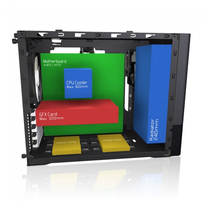 Fractal Design Node 804 Cube Black