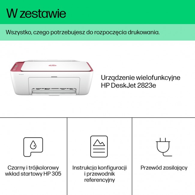 HP DeskJet 2823e Wireless All-in-One Color Printer, Copier, Scanner HP DeskJet 2823e Wireless All-in-One Color Printer, Copier, Scanner