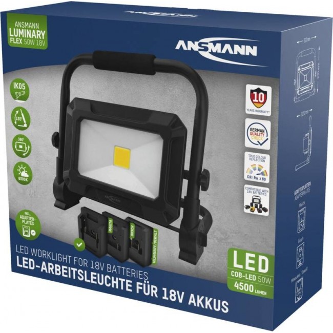 Ansmann FL50W Black LED 50 W