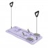 Domowy zestaw do pilates, wielofunkcyjny przyrząd do wicze fitness 9 w 1, kolor fioletowy