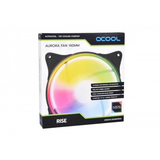Alphacool 24851 computer cooling system Computer case Fan 14 cm White 1 pc(s) Alphacool 24851 computer cooling system Computer case Fan 14 cm White 1 pc(s)