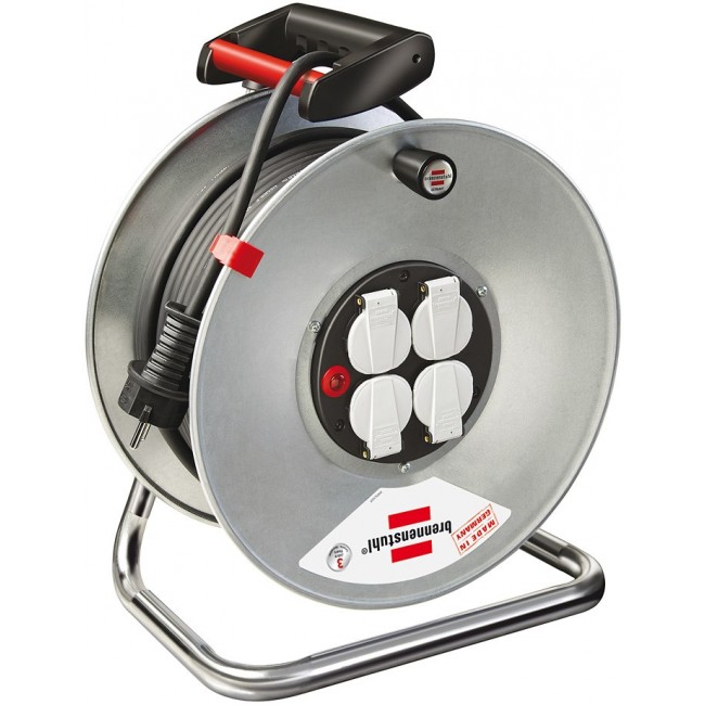 Brennenstuhl Garant S 4 power extension 50 m 4 AC outlet(s) Grey