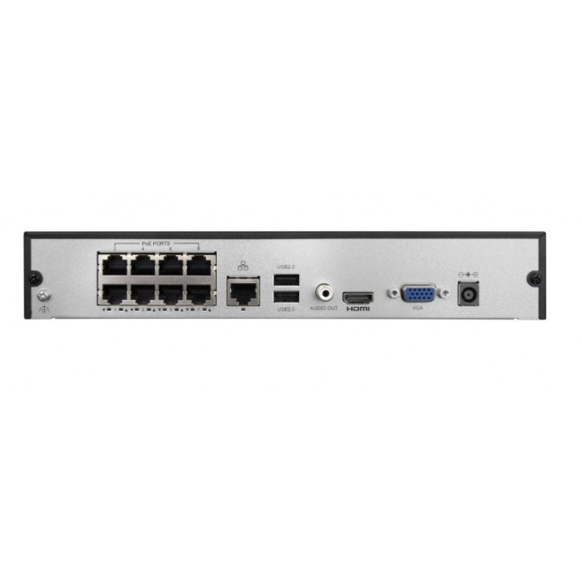 Rejestrator IP 8-kana owy BCS-P-NVR0801-4KE-8P-III