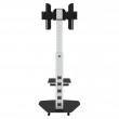Techly Floor Stand with Shelf Trolley TV LCD/LED/Plasma 37-70