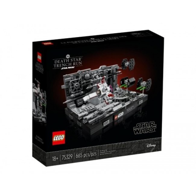 LEGO STAR WARS 75329 DIORAMA: DEATH STAR TRENCH RUN LEGO STAR WARS 75329 DIORAMA: DEATH STAR TRENCH RUN