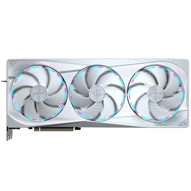 GIGABYTE AORUS GeForce RTX 5080 MASTER ICE 16G Graphics Card - 16GB GDDR7, 256bit, PCI-E 5.0, 2805MHz Core Clock, 3 x DP 2.1a, 1 x HDMI 2.1b, NVIDIA DLSS 4, GV-N5080AORUSM ICE-16GD GIGABYTE AORUS GeForce RTX 5080 MASTER ICE 16G Graphics Card - 16GB GDDR7, 256bit, PCI-E 5.0, 2805MHz Core Clock, 3 x DP 2.1a, 1 x HDMI 2.1b, NVIDIA DLSS 4, GV-N5080AORUSM ICE-16GD