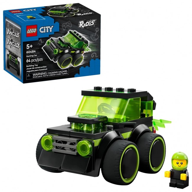 LEGO CITY 60484 Rides - Gaming Race Car