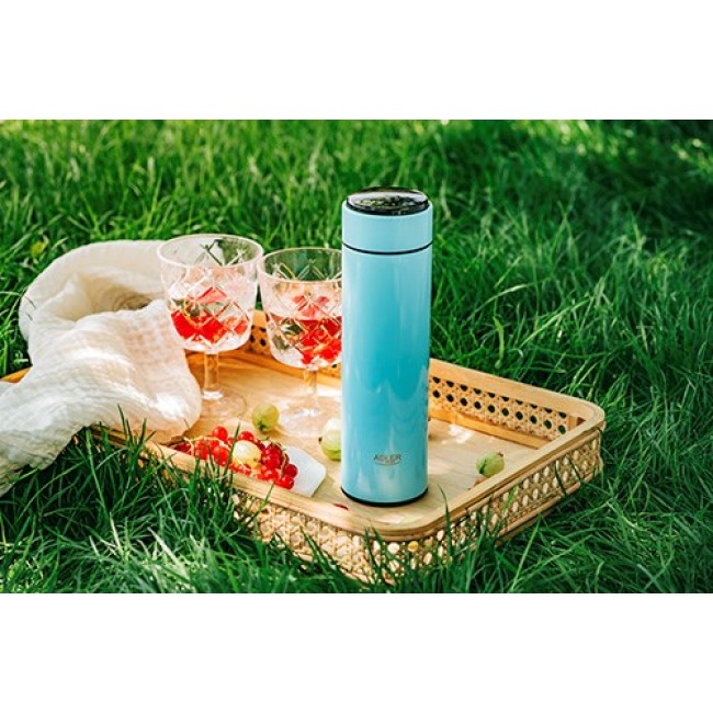THERMOS WITH LED ADLER AD 4506BL BLUE