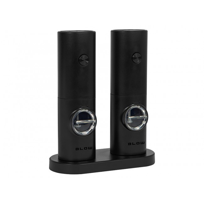 Electric salt and pepper grinder with window BLOW SP-01 Electric salt and pepper grinder with window BLOW SP-01