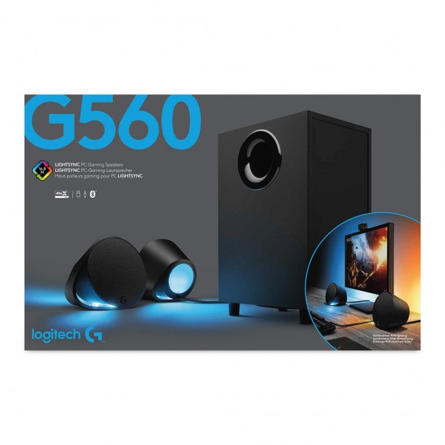 Logitech G G560 LIGHTSYNC PC Gaming Speakers Logitech G G560 LIGHTSYNC PC Gaming Speakers