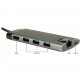 Inter-Tech GDC-802 Wired USB 3.2 Gen 1 (3.1 Gen 1) Type-C Grey