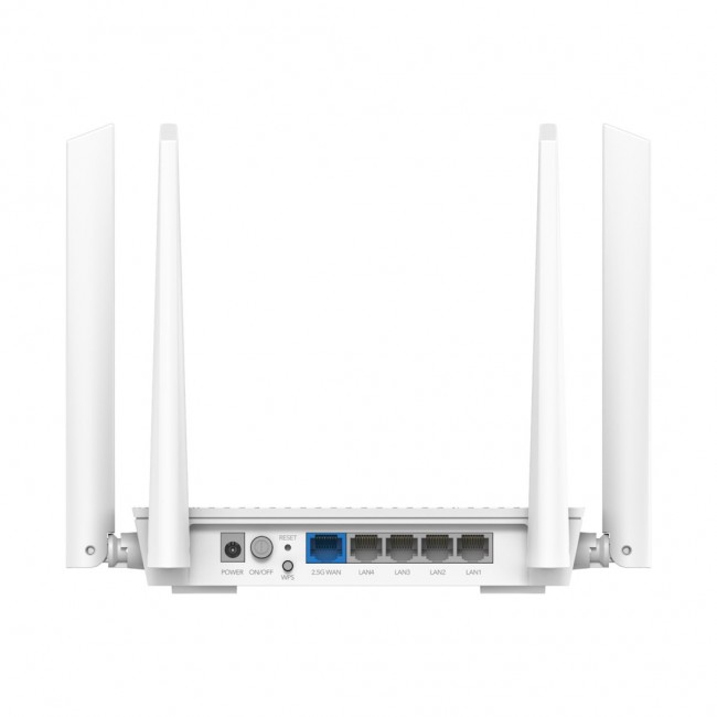 Cudy AX3000 2.5G Mesh Wi-Fi 6 Router, WR3000H 1.0 wireless router 2.5 Gigabit Ethernet Dual-band (2.4 GHz / 5 GHz) White