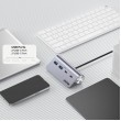 UNITEK H1337AGY01 interface hub USB 3.2 Gen 1 (3.1 Gen 1) Type-C 5000 Mbit/s Grey