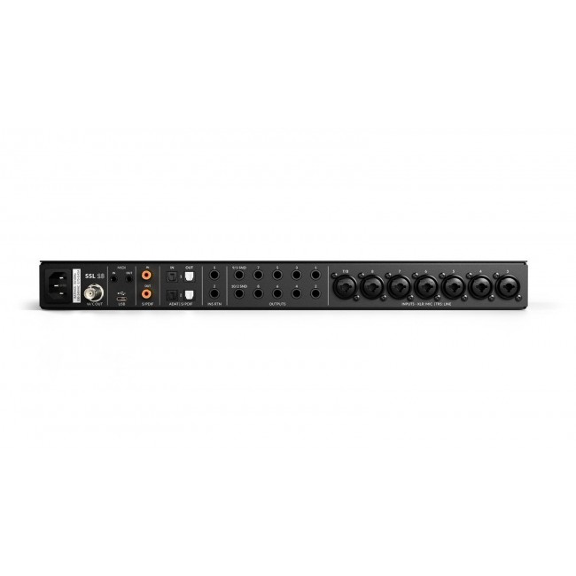 Solid State Logic SSL18 - USB audio interface with 26 inputs and 28 outputs Solid State Logic SSL18 - USB audio interface with 26 inputs and 28 outputs
