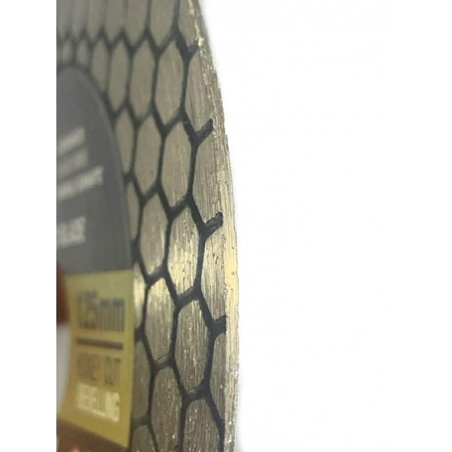 TARCZA DIAMENTOWA 125mm x 1,5mm x 22,2mm HONEY CUT INDIAN PROFESSIONAL