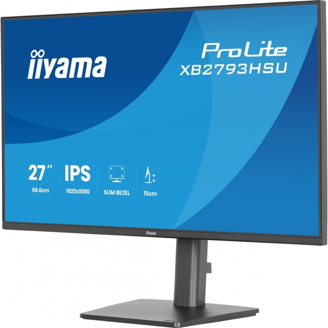 iiyama ProLite XB2793HSU-B1 computer monitor 68.6 cm (27 iiyama ProLite XB2793HSU-B1 computer monitor 68.6 cm (27