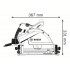Bosch 0 601 675 001 portable circular saw 16.5 cm 6250 RPM 1400 W