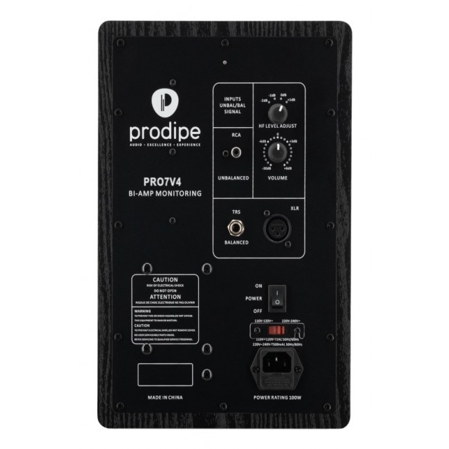 Prodipe Pro7 V4 2-way Black Wired 100 W