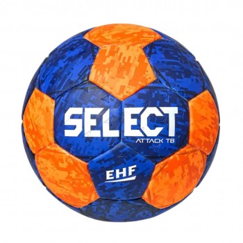 Pi ka ręczna Select Attack TB v22 Official EHF niebiesko-pomara czowa 210031 0