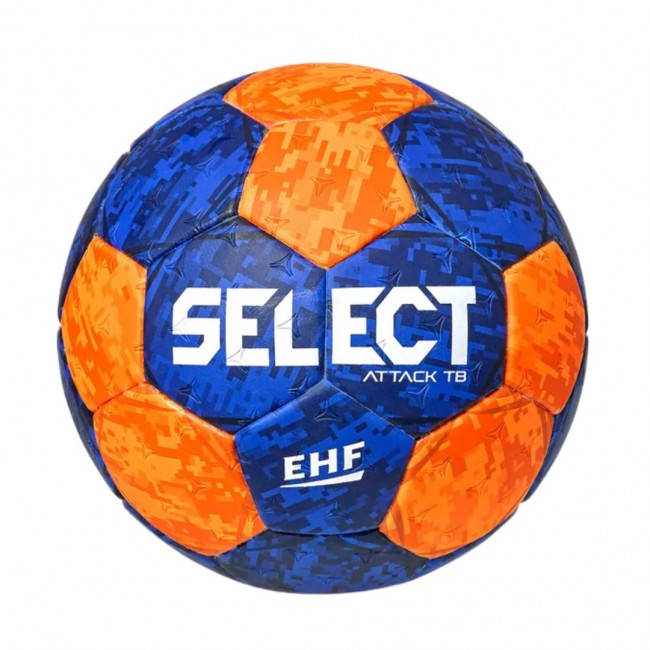 Pi ka ręczna Select Attack TB v22 Official EHF niebiesko-pomara czowa 210031 0