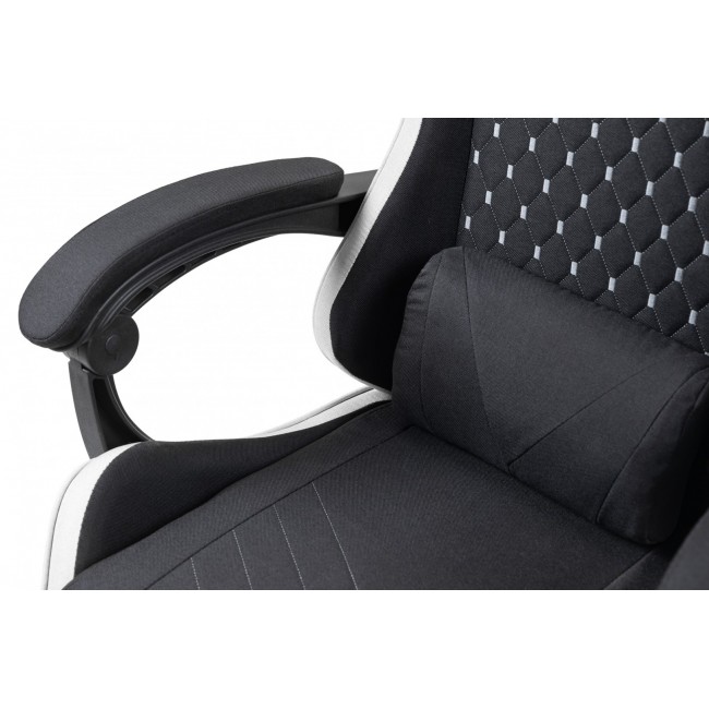 Mars Gaming MGC-X Fabric PC gaming chair Padded seat Black, White Mars Gaming MGC-X Fabric PC gaming chair Padded seat Black, White