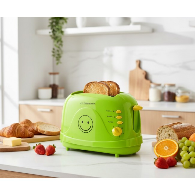 Esperanza EKT003 Toaster 750 W Green