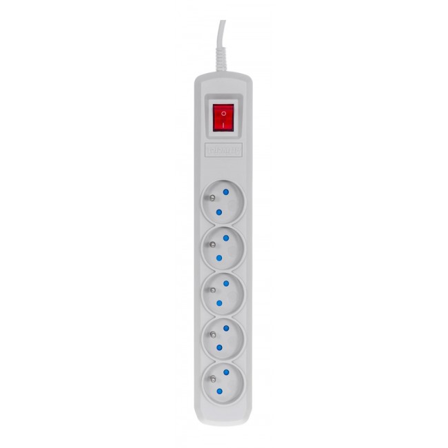 Activejet grey power strip with cord ACJ COMBO 5G/1,5M/BEZP. AUT/S