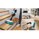 Bosch BCS71HYG4 Cordless 2-in-1 hoover, vacuuming and mopping Unlimited 7 ProHygienic Aqua White Bosch BCS71HYG4 Cordless 2-in-1 hoover, vacuuming and mopping Unlimited 7 ProHygienic Aqua White