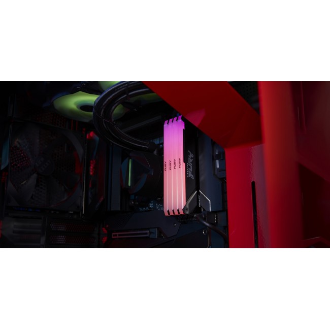 Kingston Technology FURY Beast 32GB 3200MT/s DDR4 CL16 DIMM (Kit of 2) 1Gx8 RGB