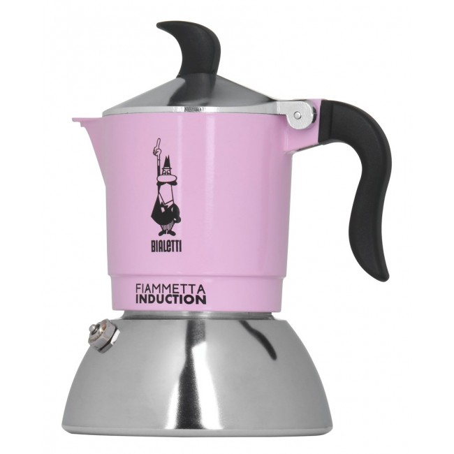 Bialetti 6585 Moka pot 0.09 L Black, Pink, Silver Bialetti 6585 Moka pot 0.09 L Black, Pink, Silver