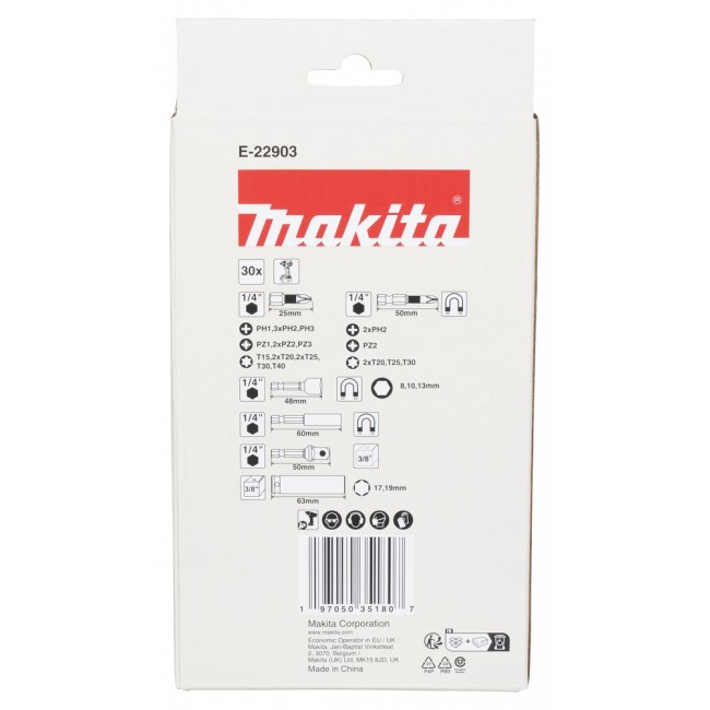 Makita E-22903 screwdriver bit Makita E-22903 screwdriver bit